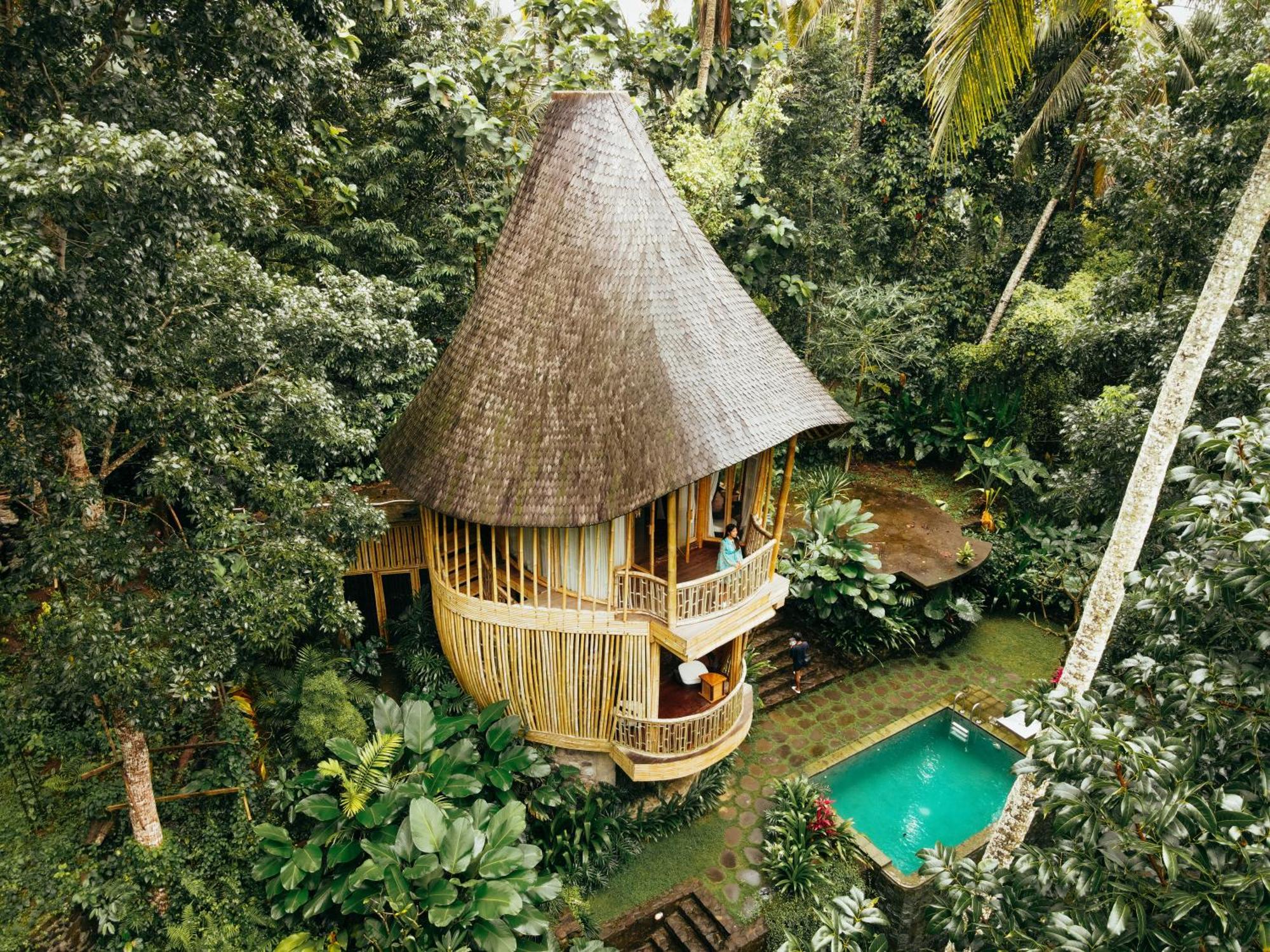 Вилла Amarta Pesagi Retreat Tabanan Экстерьер фото